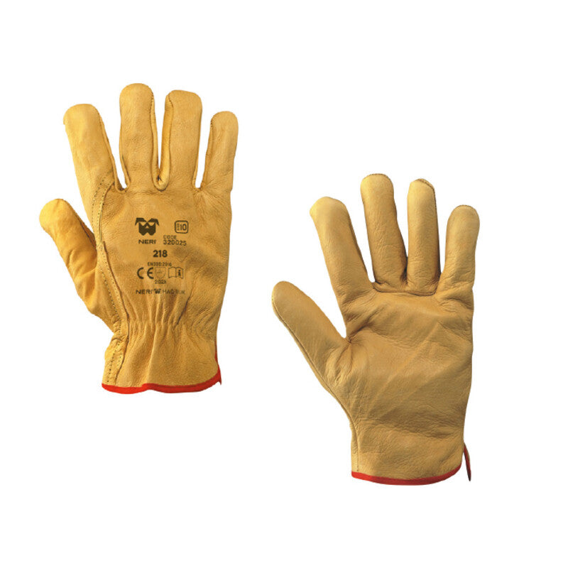 GUANTI INVERNALI IN FIORE BOVINA 218 TG. 10- 12,0 paia