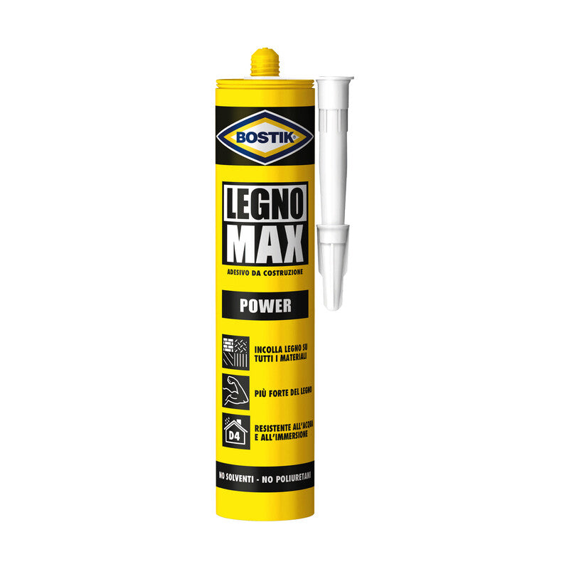 BOSTIK LEGNO MAX POWER DA 380 G CARTUCCIA- 1,0 pz