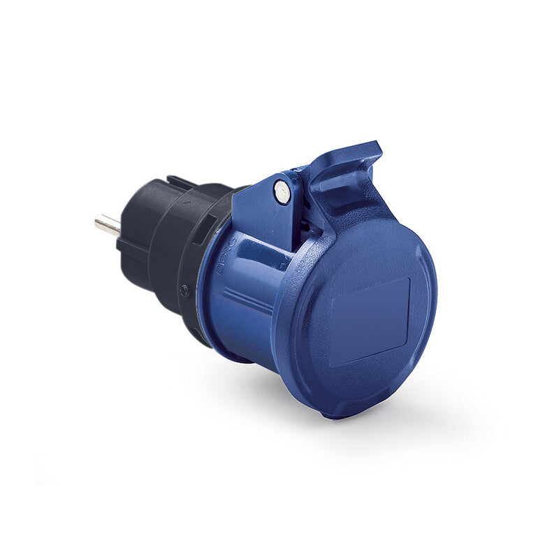 ROSI 1868 ADATTATORE SCHUKO - 2P+T-220V IP20- 1,0 pz