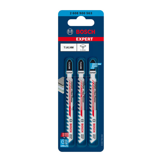 BOSCH-A 3 LAME T 141 HM PER SEGHETTO ALTERNATIVO- 1,0 confezione