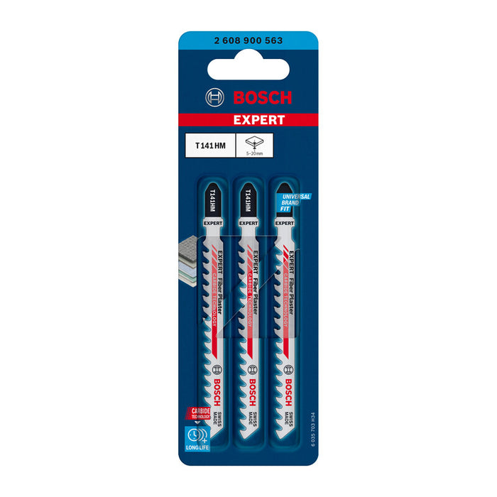 BOSCH-A 3 LAME T 141 HM PER SEGHETTO ALTERNATIVO- 1,0 confezione