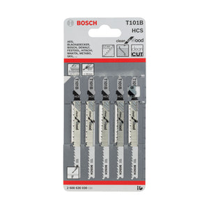 BOSCH-A 5 LAME T 101 B PER SEGHETTO ALTERNATIVO- 1,0 confezione
