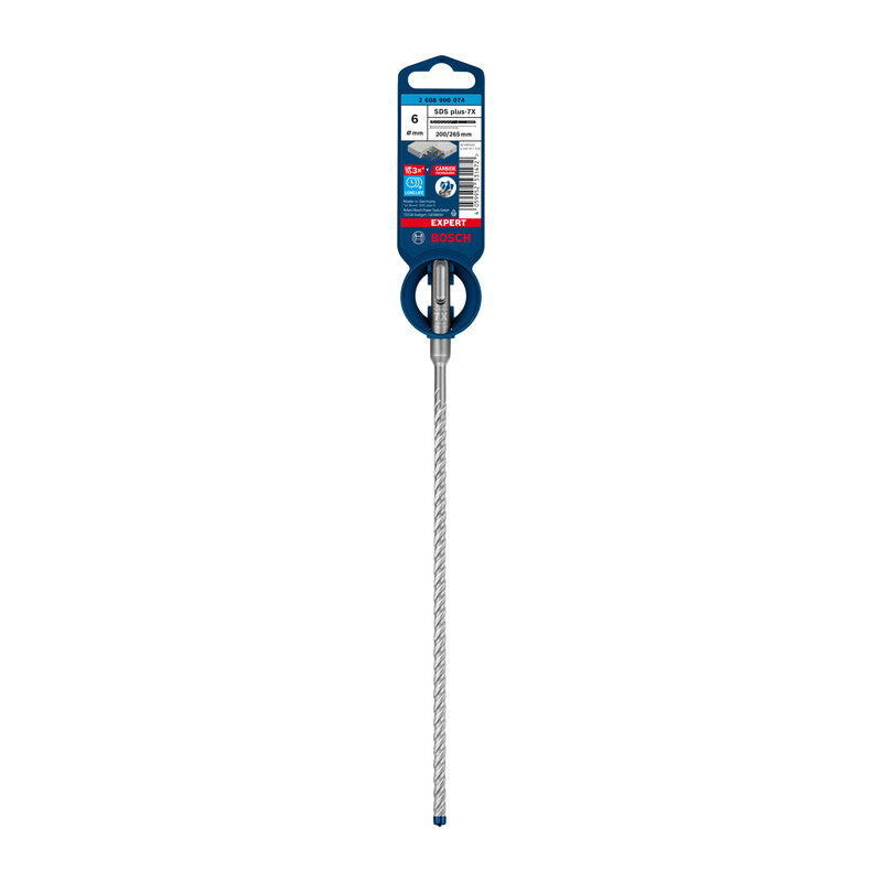 BOSCH-A PUNTA SDS PLUS-7X EXPERT  6X200/265 MM- 1,0 pz