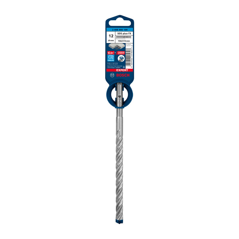 BOSCH-A PUNTA SDS PLUS-7X EXPERT 12X150/215 MM- 1,0 pz