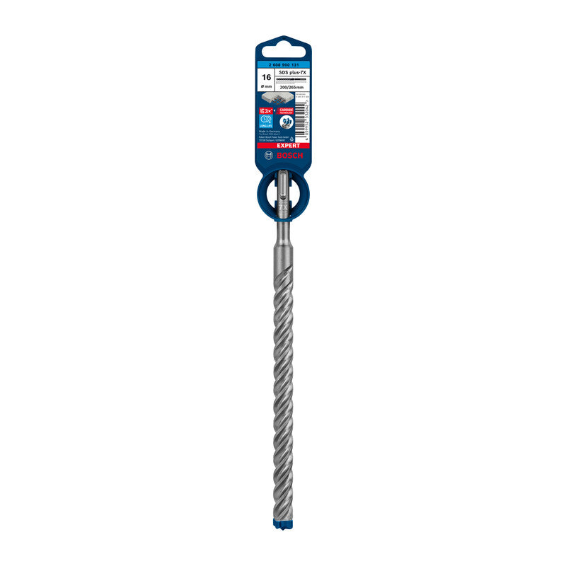 BOSCH-A PUNTA SDS PLUS-7X EXPERT 16X200/265 MM- 1,0 pz