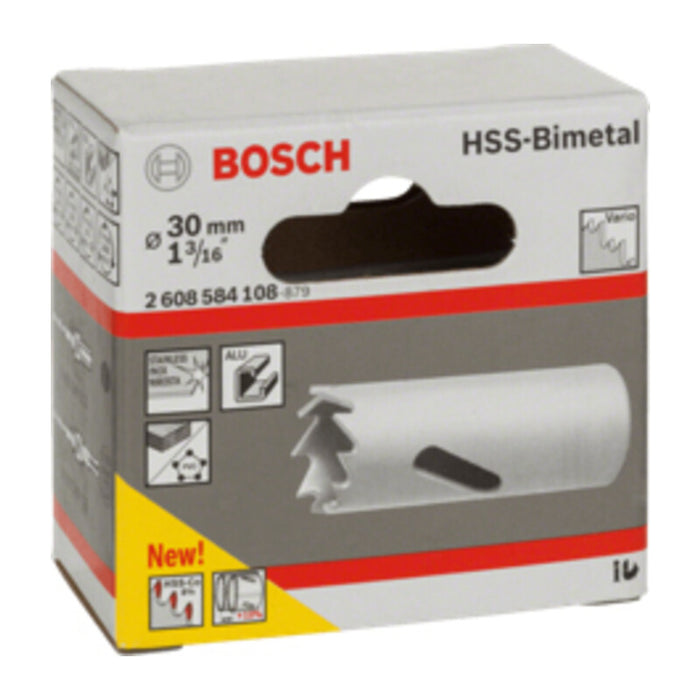 BOSCH-A SEGA A TAZZA BIMETALLICA HSS D  30- 1,0 pz