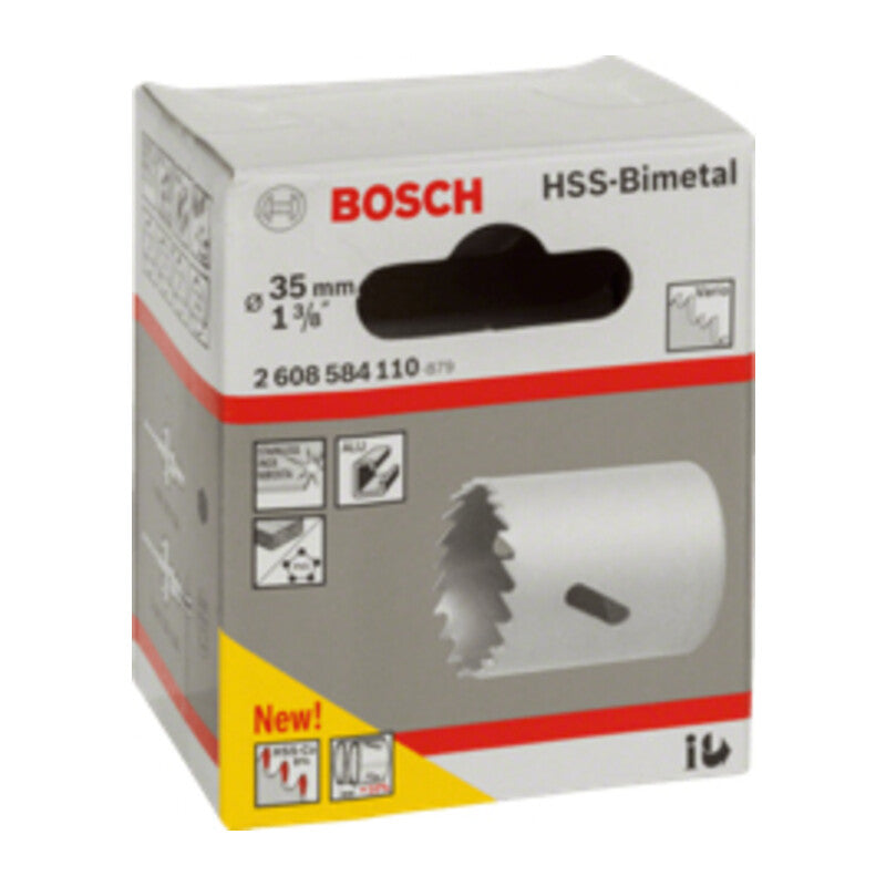 BOSCH-A SEGA A TAZZA BIMETALLICA HSS D  35- 1,0 pz