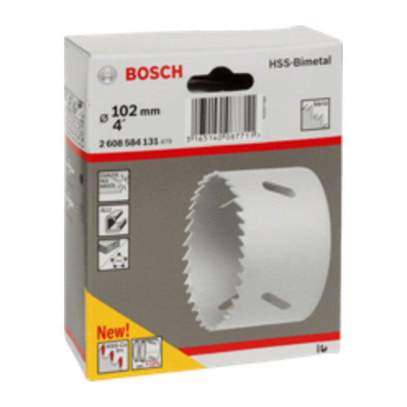 BOSCH-A SEGA A TAZZA BIMETALLICA HSS D 102- 1,0 pz