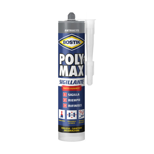 BOSTIK POLYMAX SIGILLANTE 280 ML ANTRACITE CART- 1,0 pz