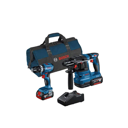 BOSCH-B SET 18V TRAPANO+TASS. +3 BATT.4,0Ah+CARIC.- 1,0 confezione