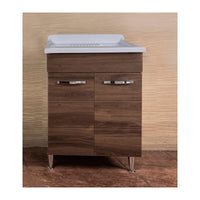 LAVATOIO ANTONELLA 60X50 CM CON SIFONE NOCE- 1,0 pz