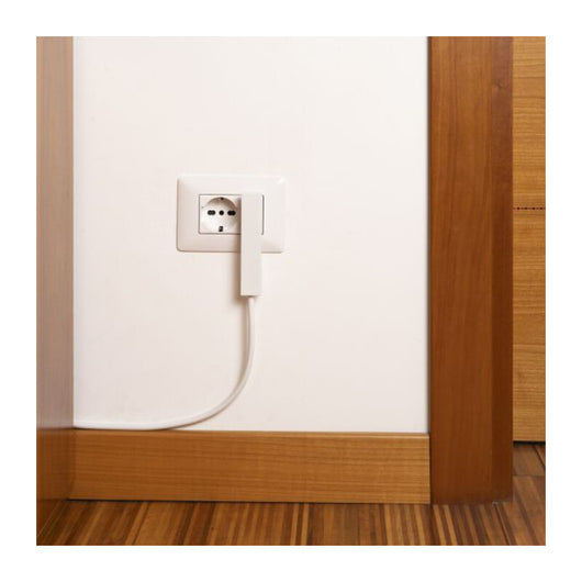 FME 80.080 SPINA SALVASPAZIO 10A CLOCK BIANCO- 1,0 pz