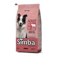 CROCCHETTA CANE MONGE SIMBA 20 KG ADULT MANZO- 1,0 pz