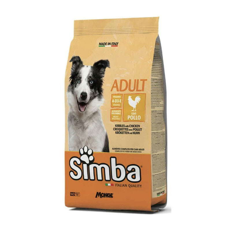 CROCCHETTA CANE MONGE SIMBA 20 KG ADULT POLLO- 1,0 pz