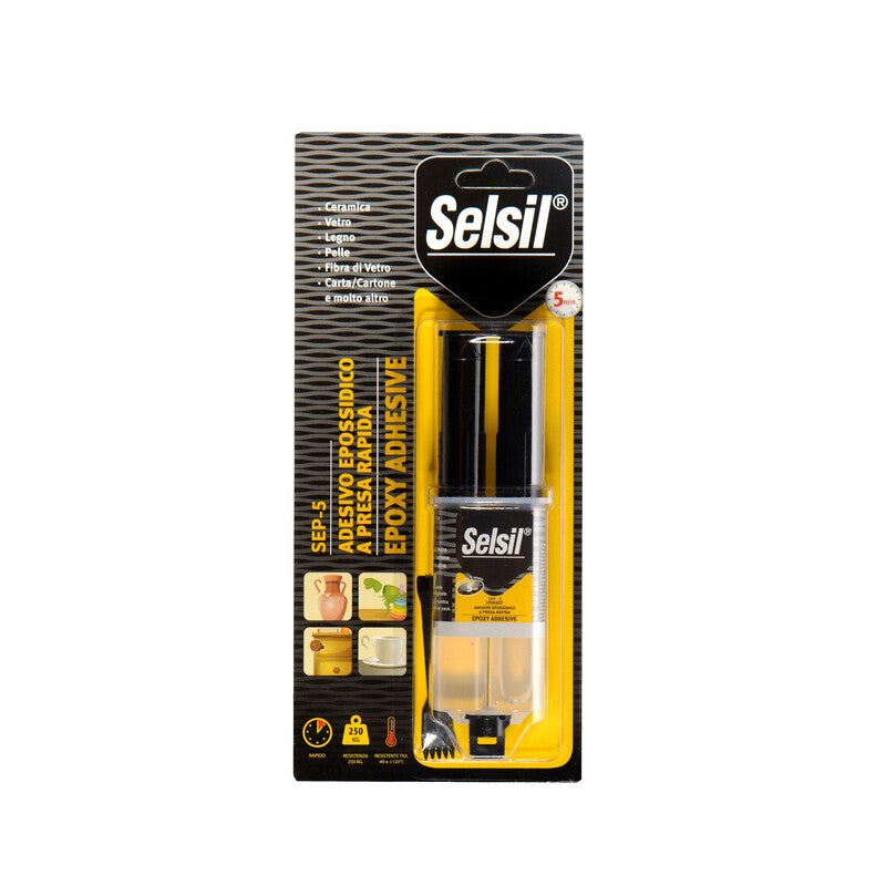 SELSIL ADESIVO EPOSSIDICO QEP-5 A PRESA RAPIDA 28 G- 12,0 pz