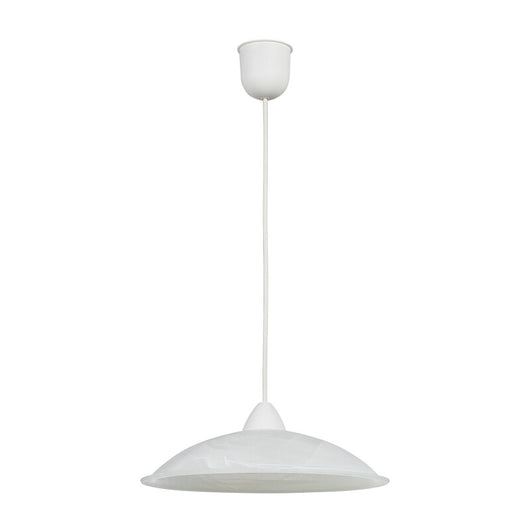 LAMPADA SOSP DUNA 30 1XE27 ALABASTRO BIANCO- 1,0 pz