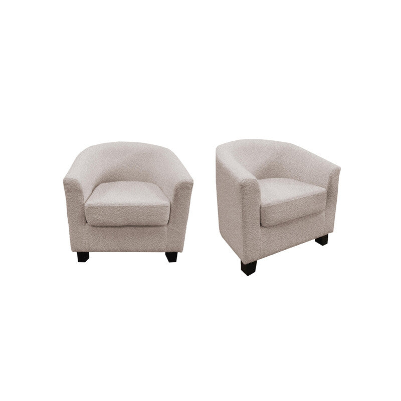 POLTRONA MAJA MARRONE CHIARO- 1,0 pz