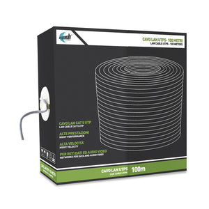 CAVO LAN UTP CAT. 5 CCA 0,50 MM 305 M GRIGIO- 1,0 pz