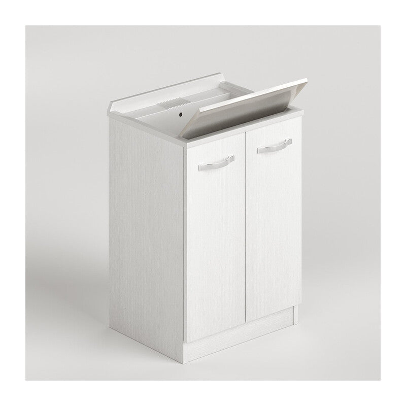 LAUNDRY LAVATOIO 2A 61X50X86 CM BIANCO FRASSINO- 1,0 pz