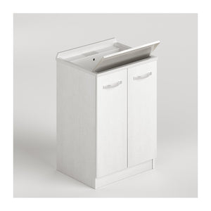 LAUNDRY LAVATOIO 2A 61X50X86 CM BIANCO FRASSINO- 1,0 pz