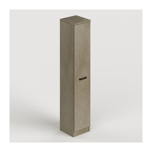 LAUNDRY MOBILE 1A+RIPIANI 36X38X182 CM ARGILLA- 1,0 pz