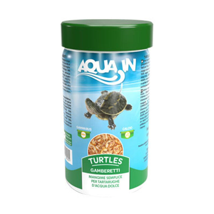 MANGIME GAMBERETTI 120 G PER TARTARUGHE 1200 ML- 6,0 pz