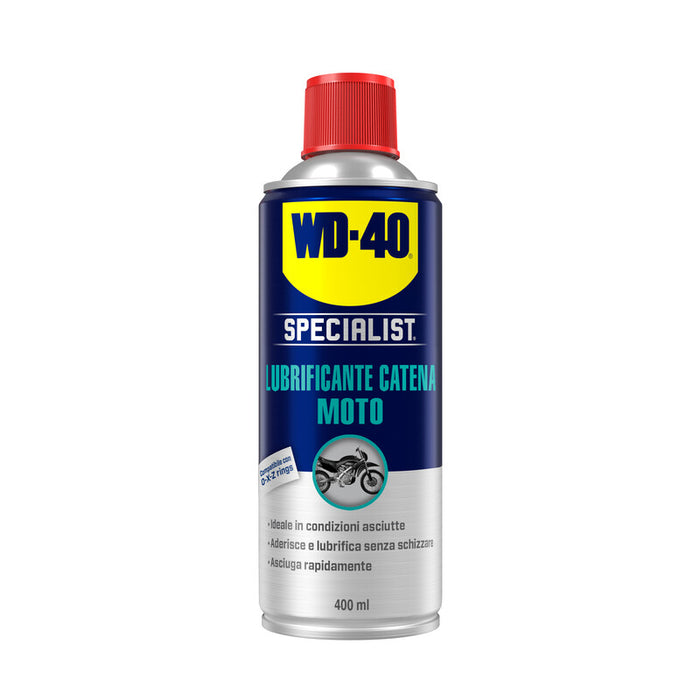 WD-40 SPECIALIST MOTO LUBRIFICANTE CATENA 400 ML- 1,0 pz