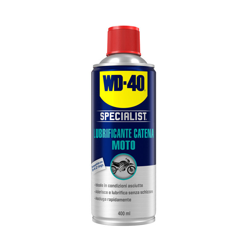 WD-40 SPECIALIST MOTO LUBRIFICANTE CATENA 400 ML- 1,0 pz