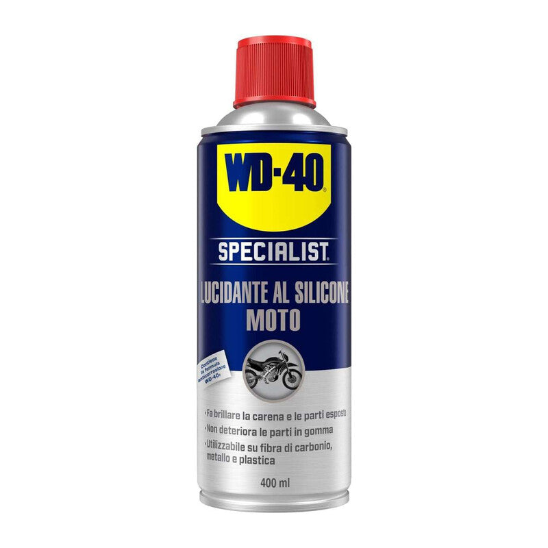 WD-40 SPECIALIST MOTO LUCIDANTE AL SILICONE 400 ML- 1,0 pz