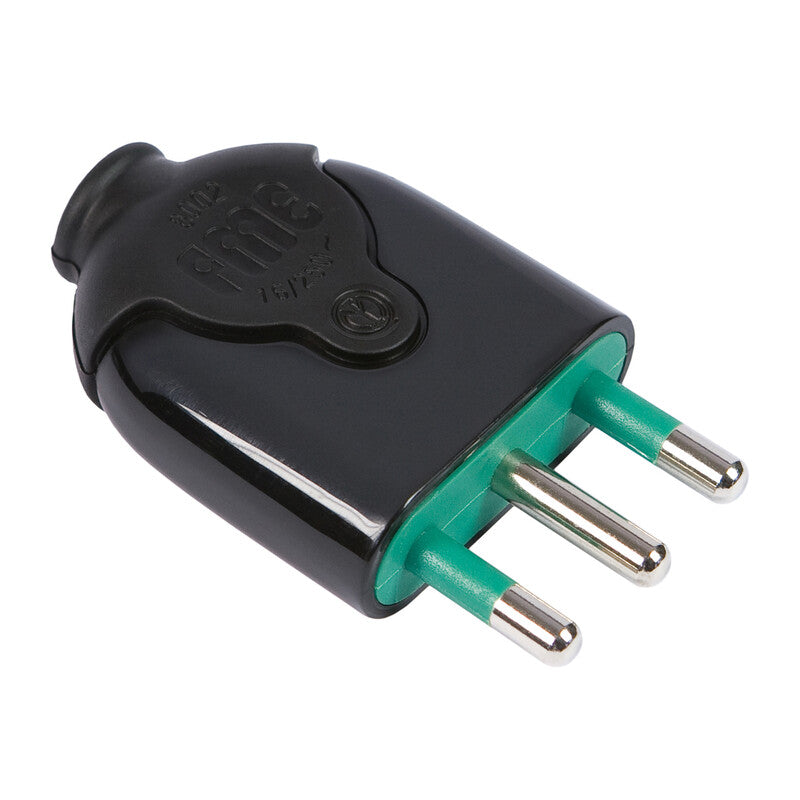 FME 80.021 SPINA 16A 2P+T NERO- 1,0 pz