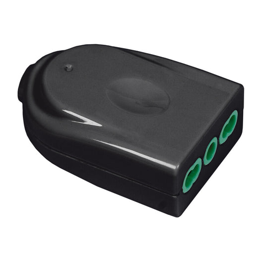 FME 82.571 PRESA BIPASSO 16A 2P+T GARANTI NERO- 50,0 pz