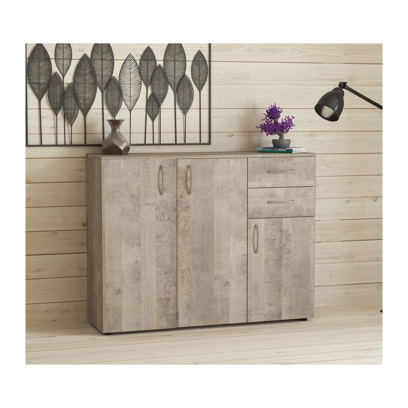 KIT MOBILE 3A+2C 106X36X83 CM ROVERE PL.- 1,0 pz