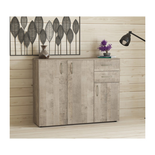 KIT MOBILE 3A+2C 106X36X83 CM ROVERE PL.- 1,0 pz