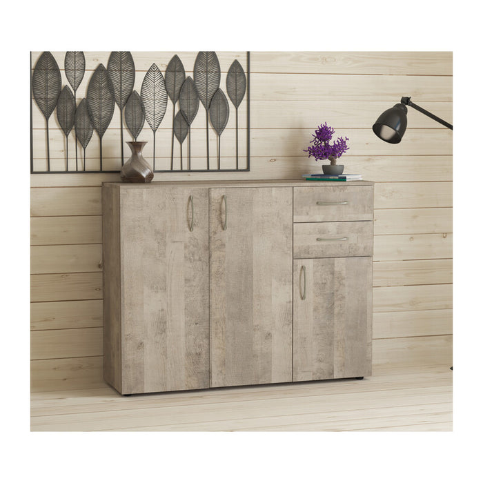 KIT MOBILE 3A+2C 106X36X83 CM ROVERE PL.- 1,0 pz