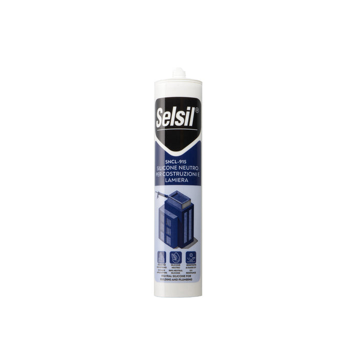 SELSIL SILICONE NEUTRO TESTA DI MORO 310 ML- 25,0 pz