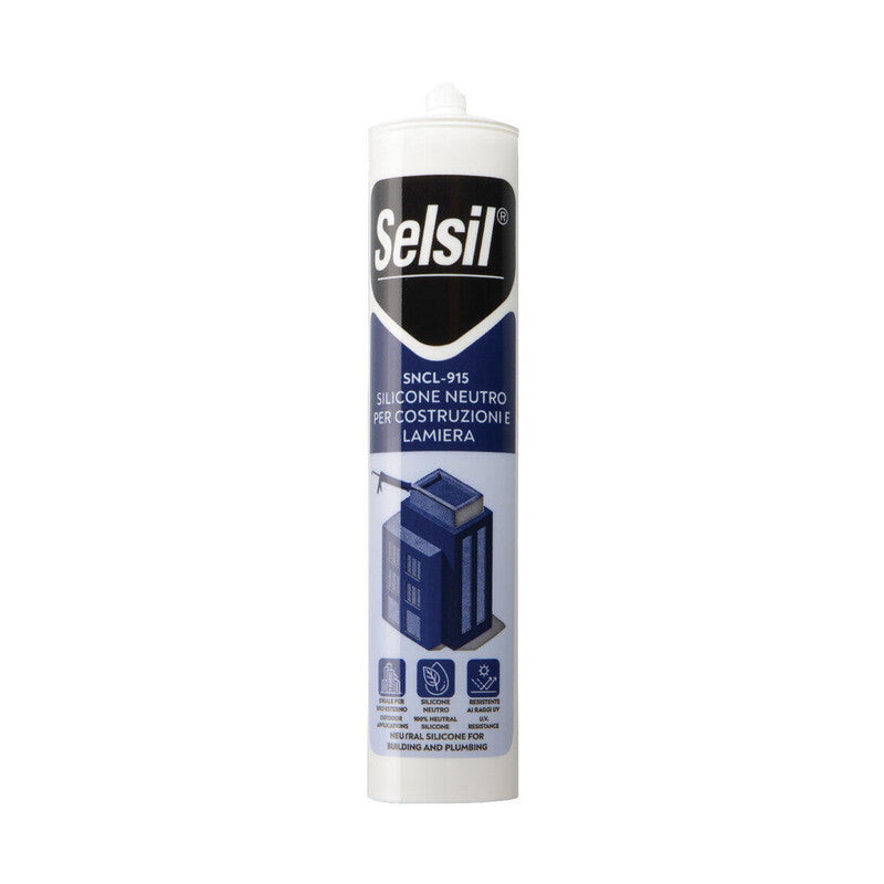 SELSIL SILICONE NEUTRO TRASPARENTE 310 ML- 25,0 pz