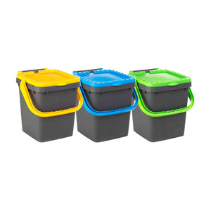 PATTUMIERA  35 L ECOPLUS C/MANIGLIA KIT 3 PEZZI- 1,0 pz
