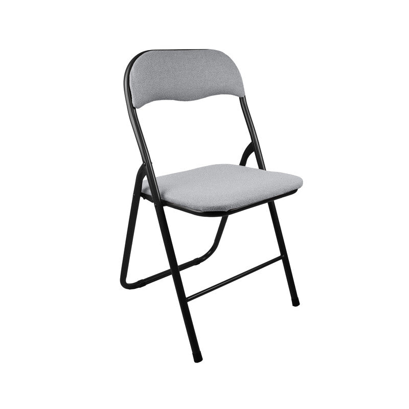 SEDIA PIEGHEVOLE BOUCLE POLO GRIGIO CHIARO 6- 6,0 pz