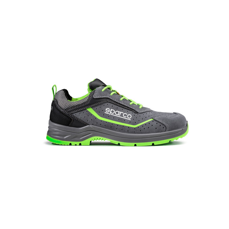 SPARCO SCARPE FELIX S1P GRIGIO VERDE FLUO TG 42- 1,0 pz