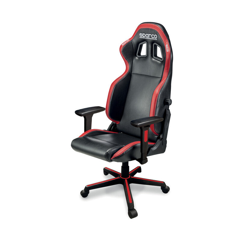SPARCO POLTRONA UFFICIO ICON SKY NERO ROSSO 2019- 1,0 pz