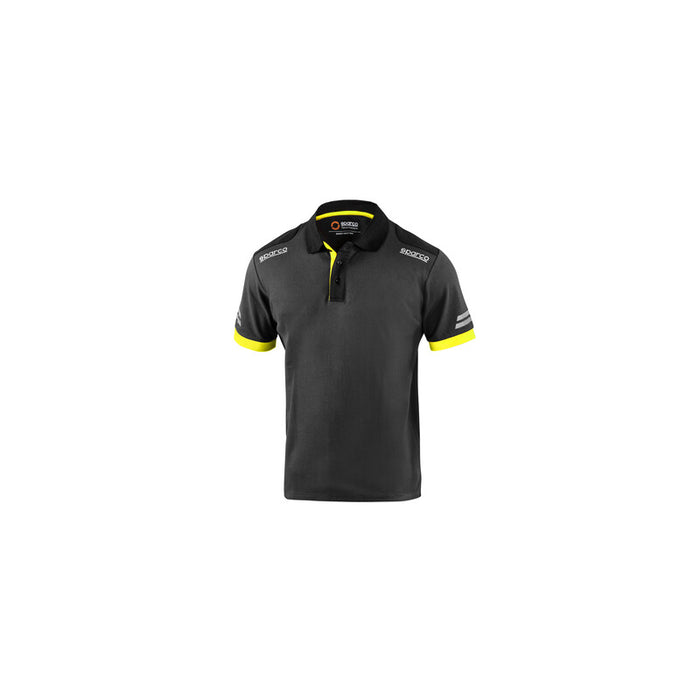 SPARCO POLO TOLEDO GREY YELLOW TG XS- 1,0 pz