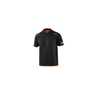 SPARCO T-SHIRT TUCSON BLACK ORANGE TG L- 1,0 pz