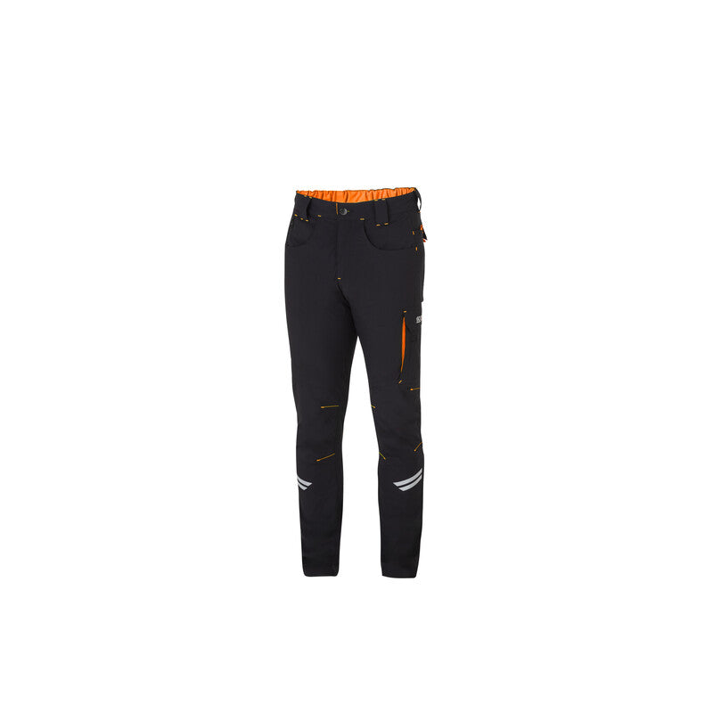 SPARCO PANTALONE KANSAS BLACK ORANGE TG M- 1,0 pz