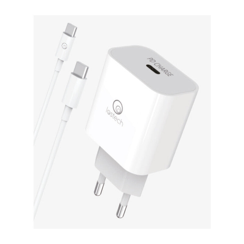 CARICATORE RAPIDO 20W CON CAVO USB-C / USB-C- 1,0 pz