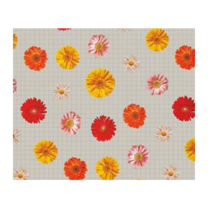 TOVAGLIATO fantasia fiori PEVA DIS. G128 H 140 CM- 20,0 ml