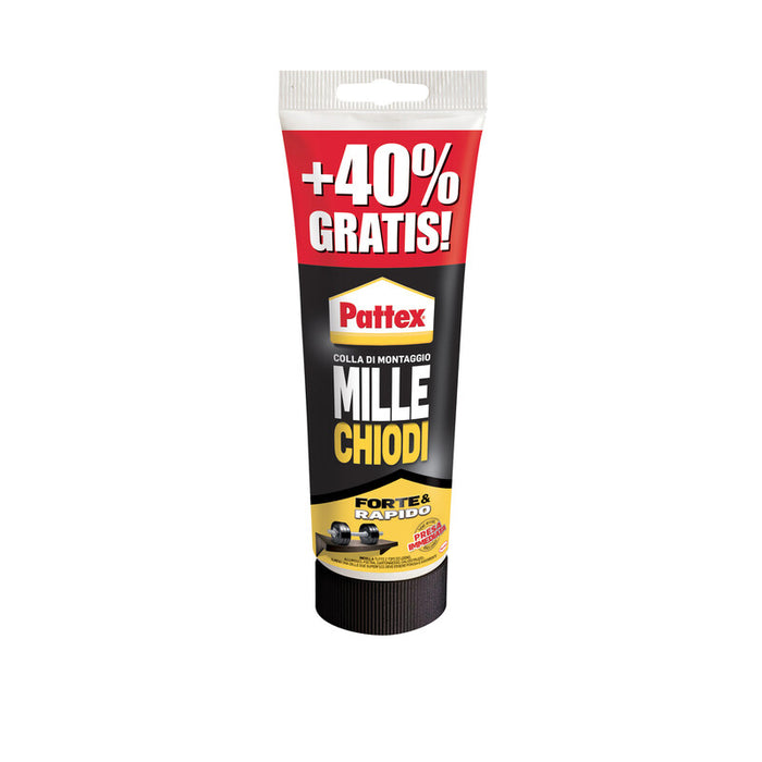 PATTEX MILLECHIODI FORTERAPIDO 250 G+100 G OMAGGIO- 12,0 pz