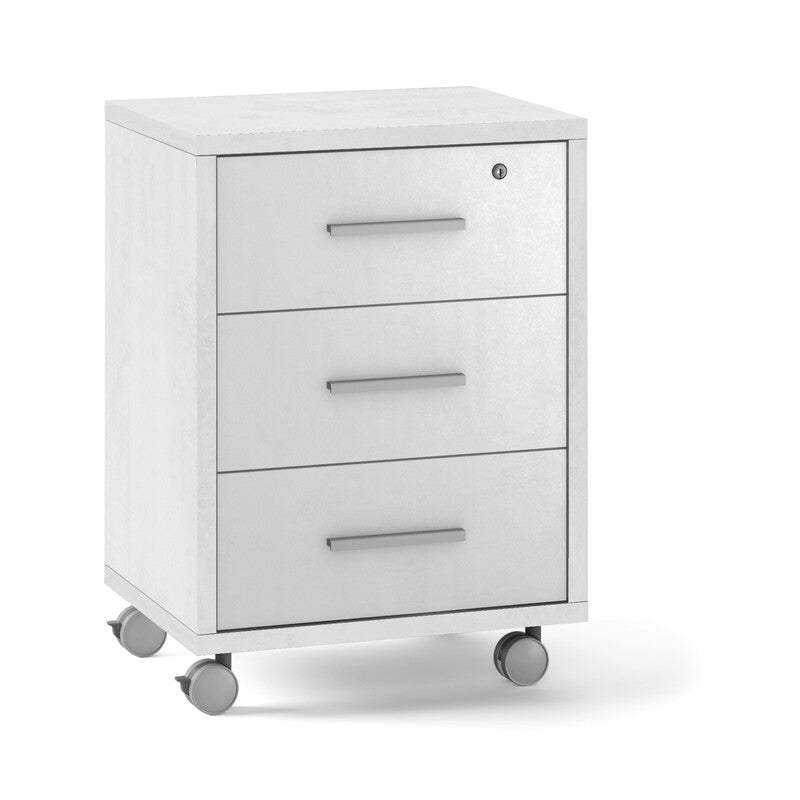 UFFICIO DOUBLE CASSETTIERA 3C 71X51 CM OSSIDO- 1,0 pz