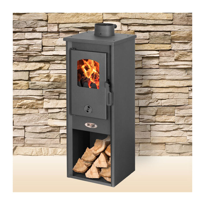 STUFA LEGNA  5.3 KW BERNA LUX S ANTRACITE- 1,0 pz