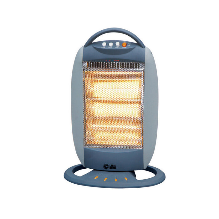 C STUFA ALOGENA OSCILLANTE 400/800/1200W- 1,0 pz