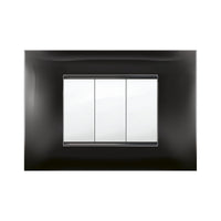 PLACCA MIVIDA PLANA NERO  3P- 10,0 pz